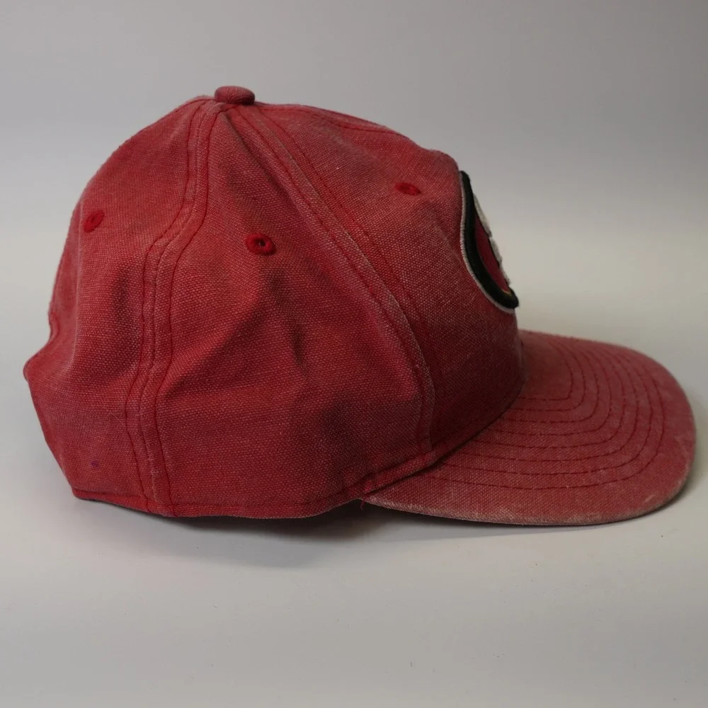 New Era San‎ Francisco 49ers Red Snapback Baseball Cap Adjustable Men